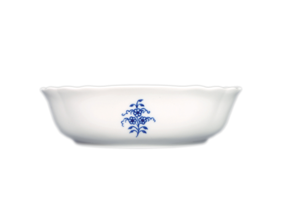 Cibulák Misa šalátová štvorhranná 21cm talianska Originálny Český Porcelán Dubí