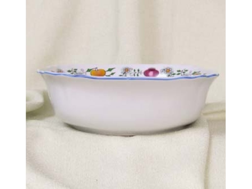 Nature Zwiebelmuster Square Salad Dish 21cm,NATURE  Bohemia Porcelain from Dubi
