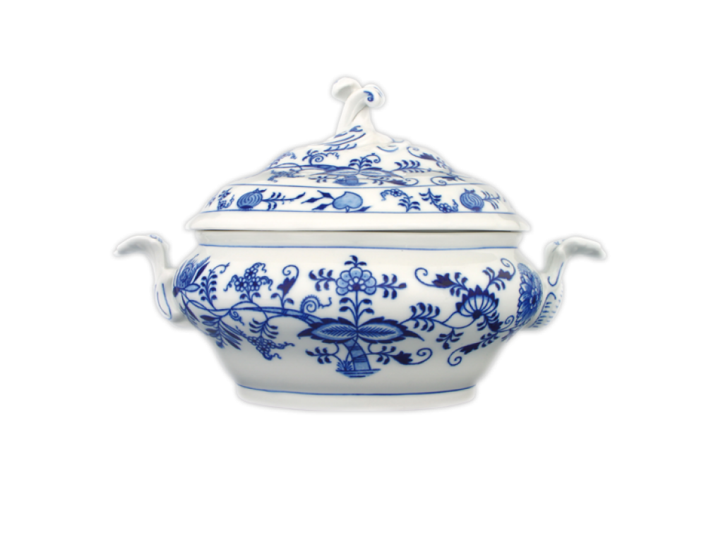 Cibulák Mísa zeleninová oválná bez výřezu 1,50l 1500g Originál Český porcelán Dubí 