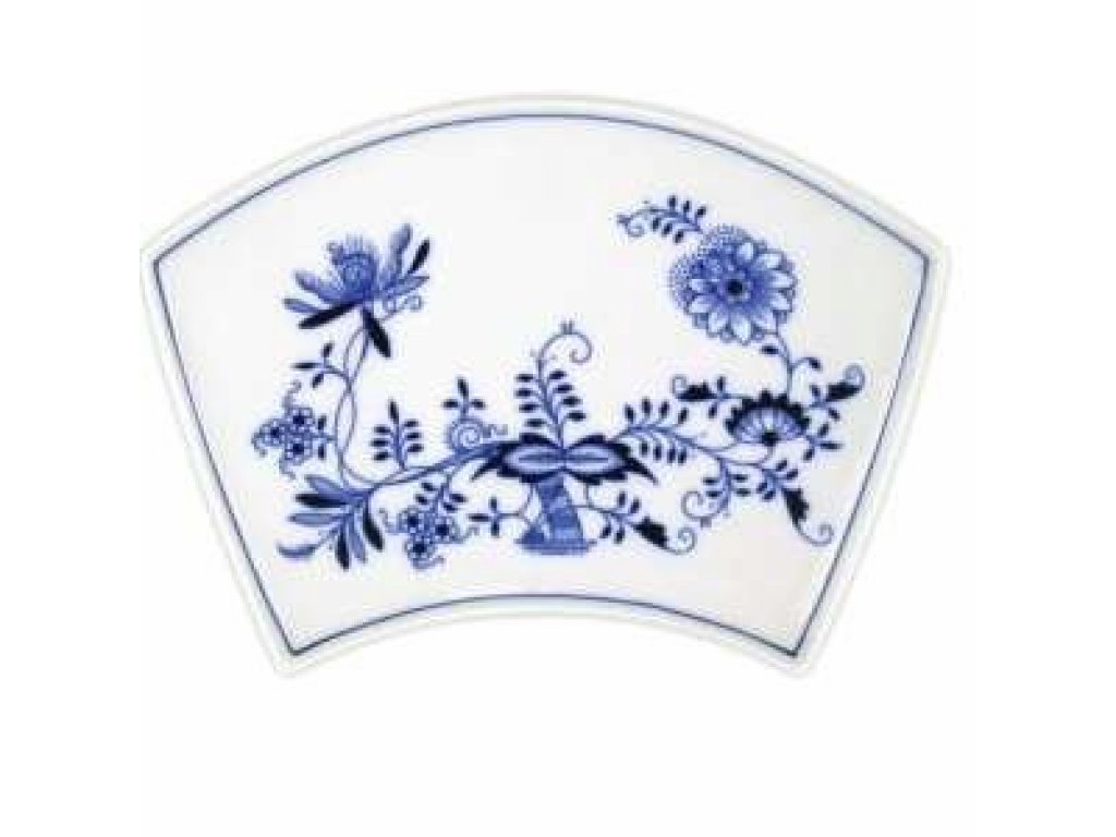 Cibulak Miska Fan 19,4 x 13 cm Originálny Český Porcelán Dubí 