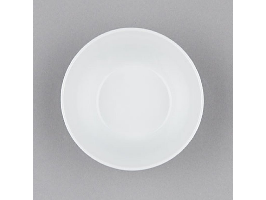 White porcelain hotel soup bowl 0,4l Czech porcelain Bohemia