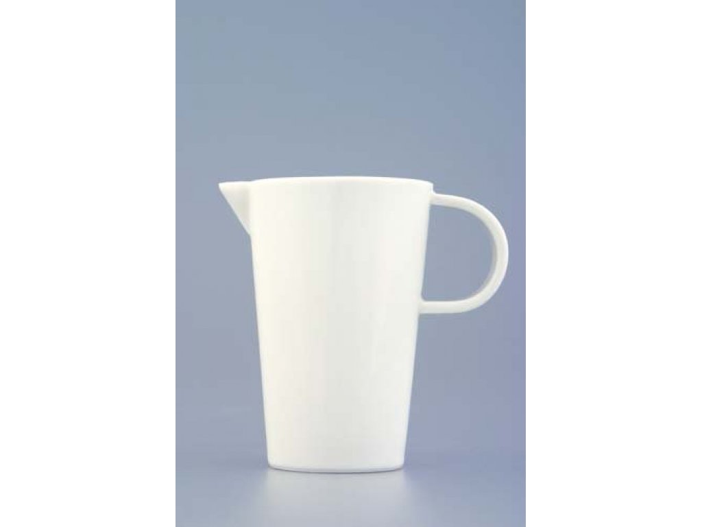 Bohemia Milkshake 75 ml 80g White design by prof. arch. Jiří Pelc Bohemia Porcelain from Dubi 