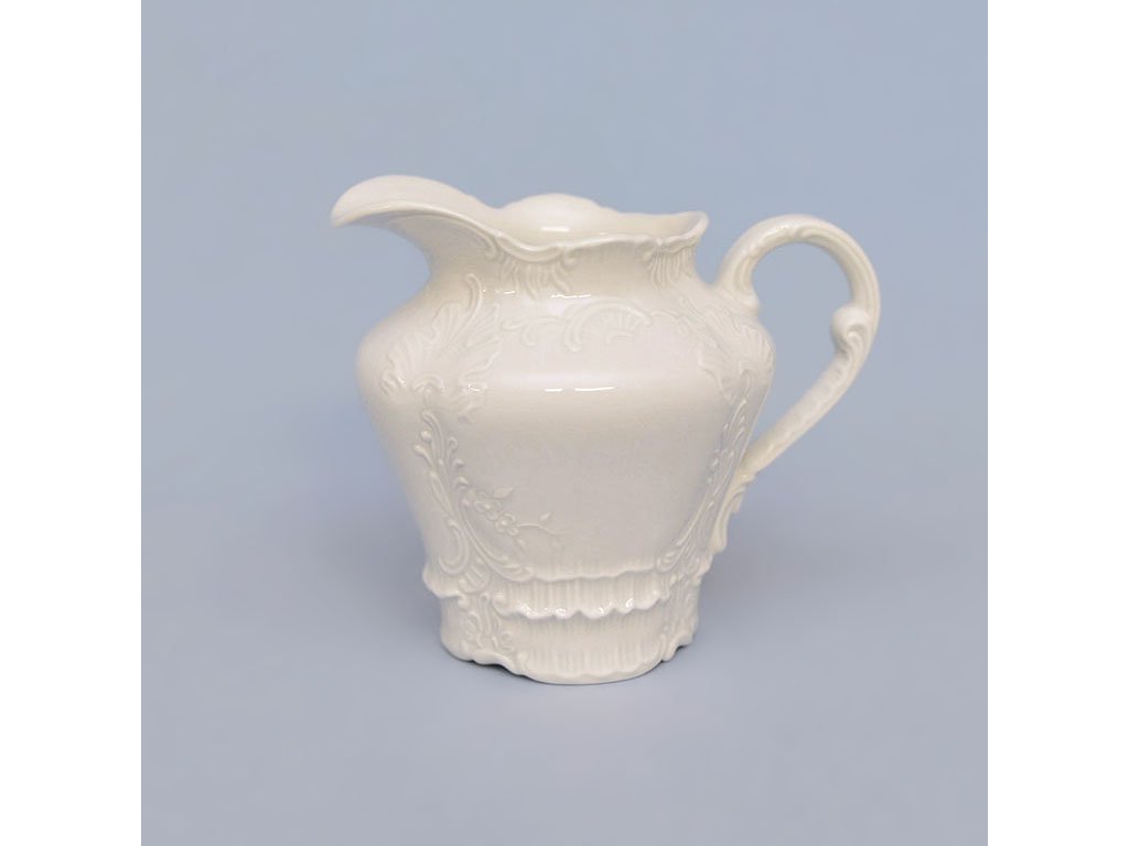Mliekovka reliéfna Opera 14,5 x 11cm 0,40l Český porcelán Dubí 