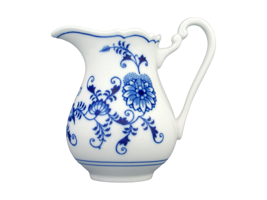 Cibulák Mliekovka vysoká 0,50l  Originálny Český Porcelán Dubí 