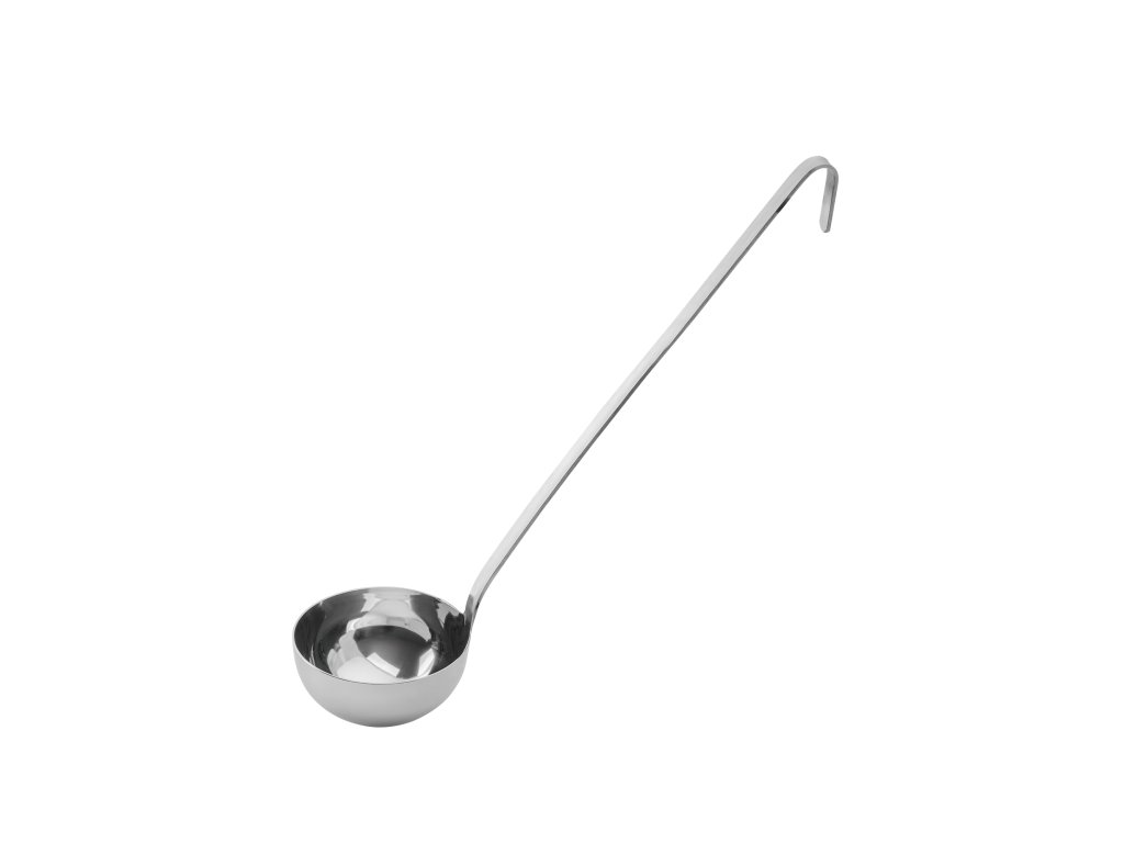 Stainless steel ladle 0.33 L monoblock