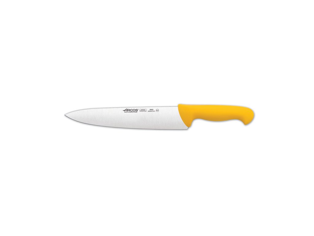 Kitchen knife yellow 25 cm Arcos 2900 Berndorf