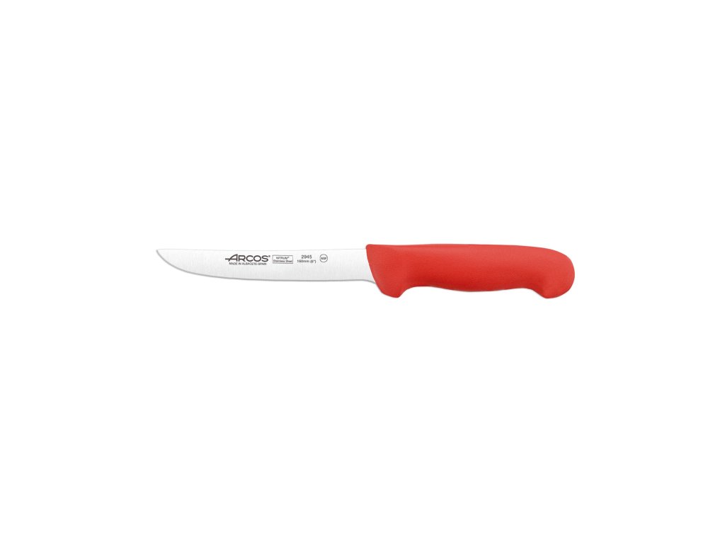 Ausbeinmesser rot 16 cm Arcos 2900 Berndorf