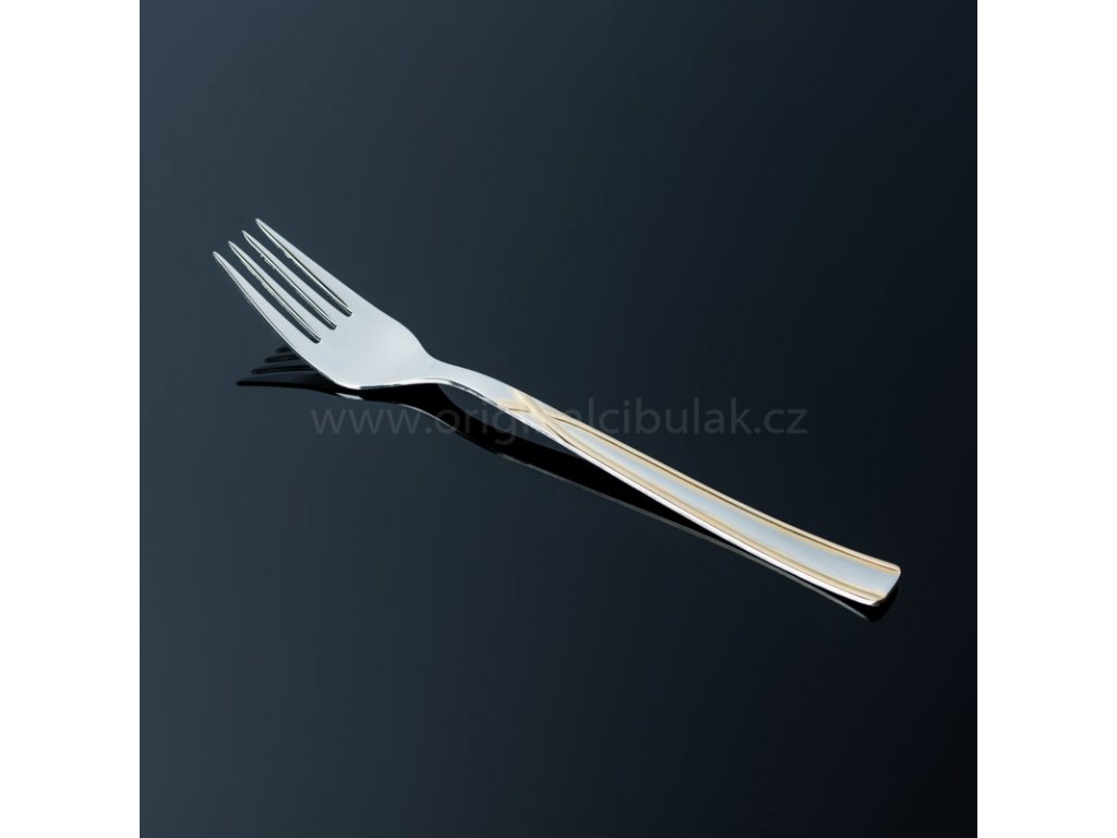 Nůž jídelní  TONER Art Gold zlacený 1 ks nerez 6065