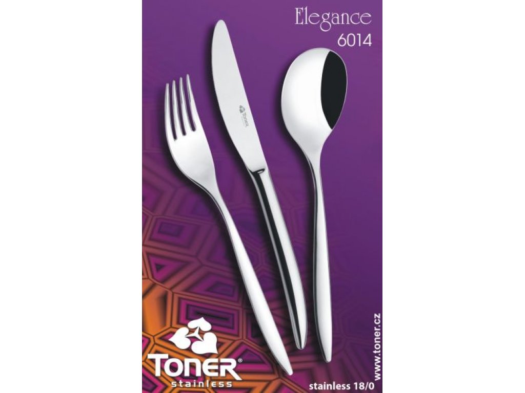 Nůž jídelní Toner Elegance 1 ks nerez 6014