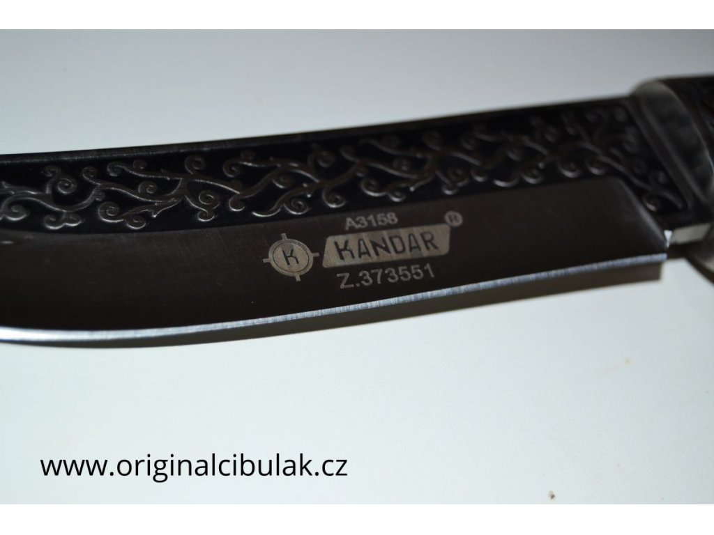Pevný kuchynský lovecký nôž Kandar A3158