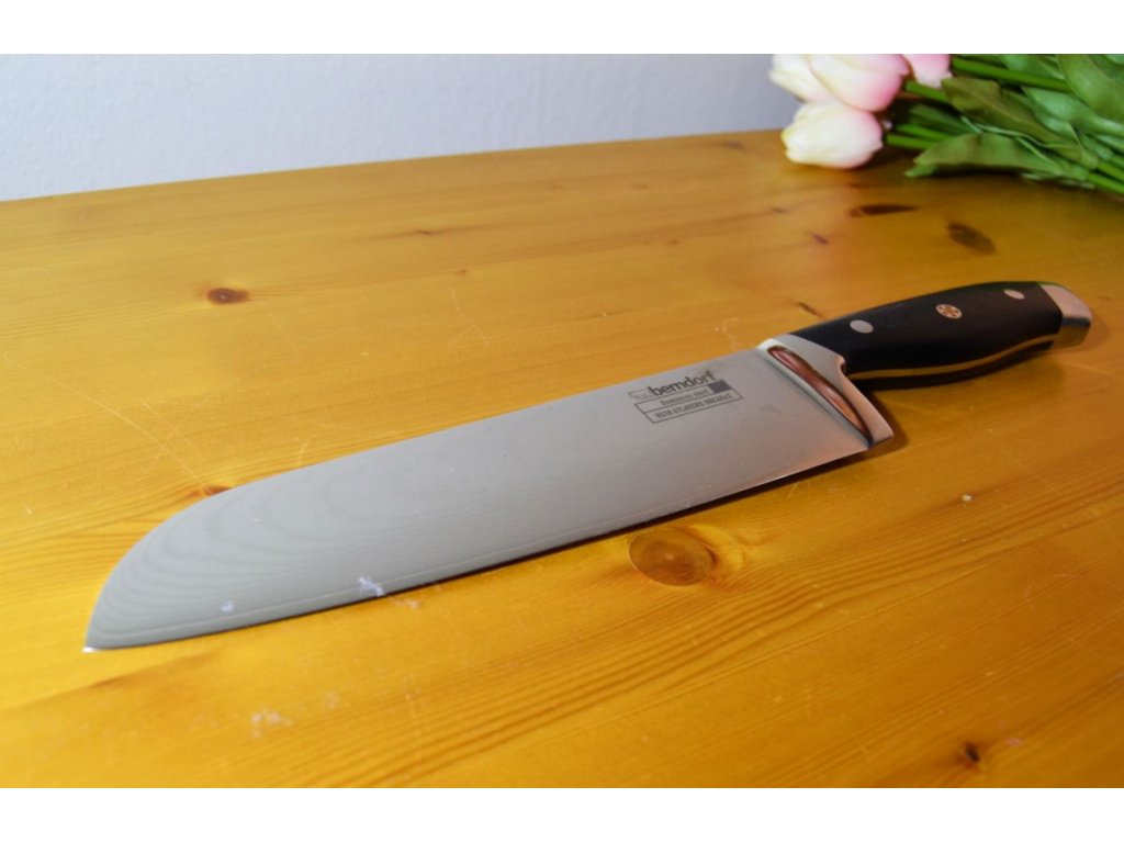 Santoku knife 21 cm Damascus steel Berndorf Profi Line Damascus