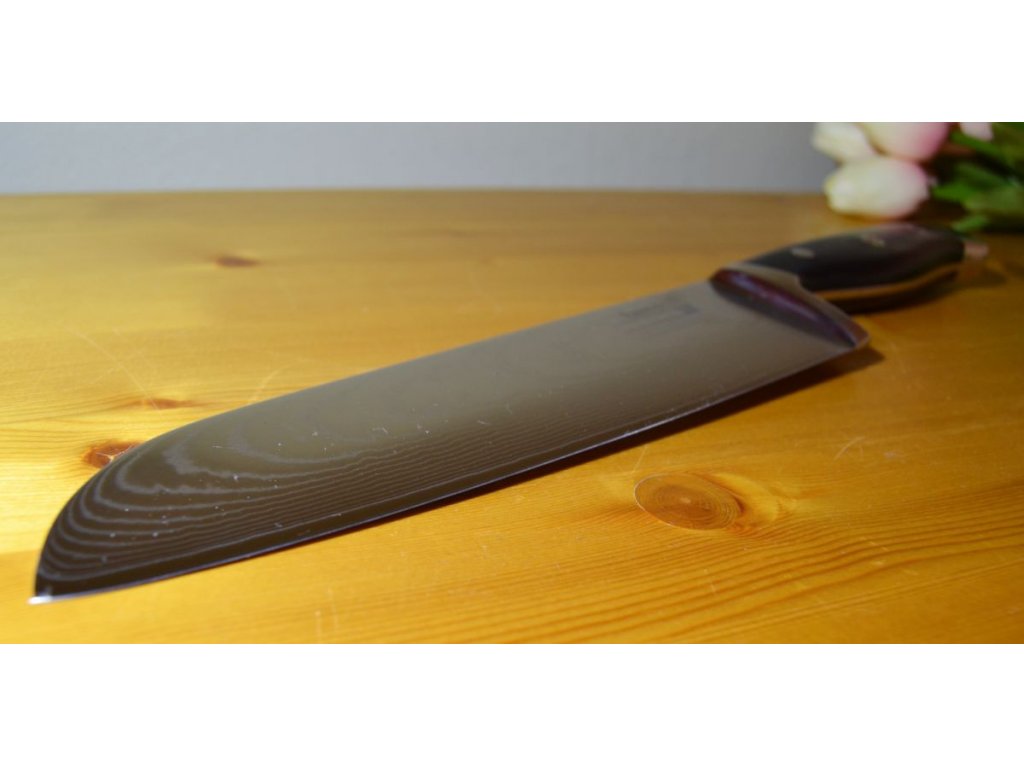 Santoku knife 21 cm Damascus steel Berndorf Profi Line Damascus