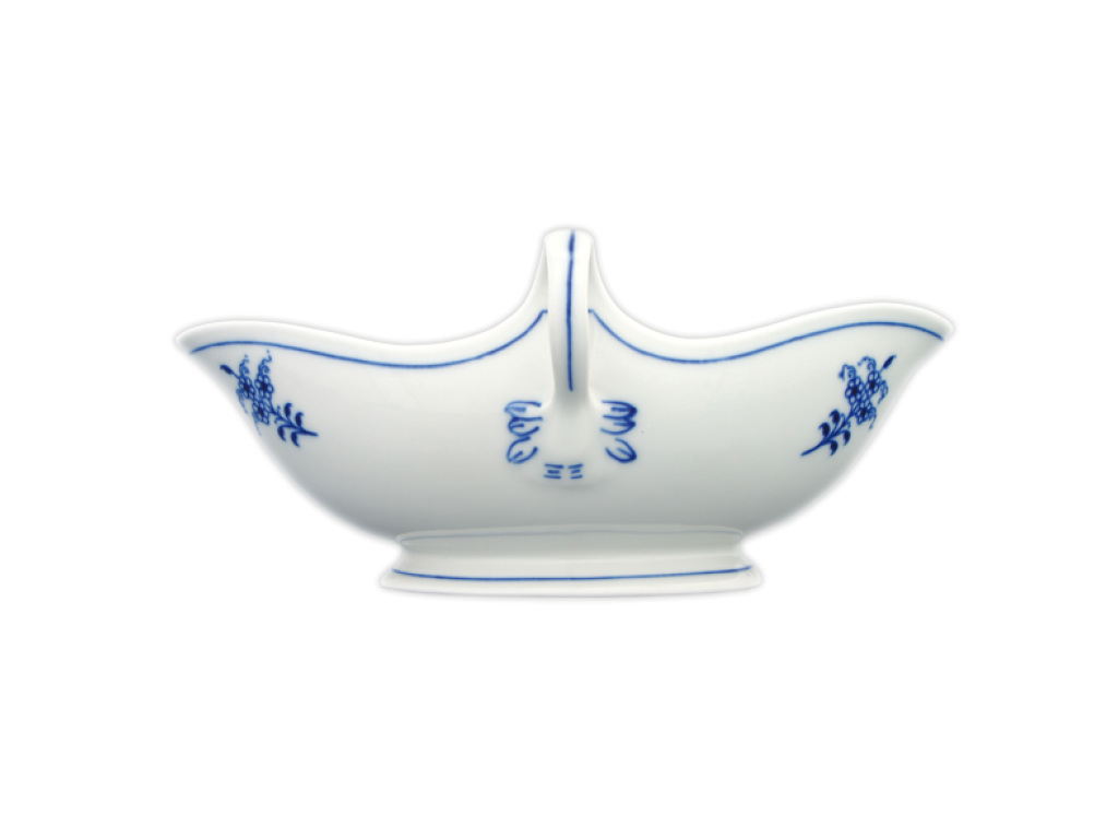 Cibulák Omáčník oválný bez podstavce  0,55l  Originál Český porcelán Dubí