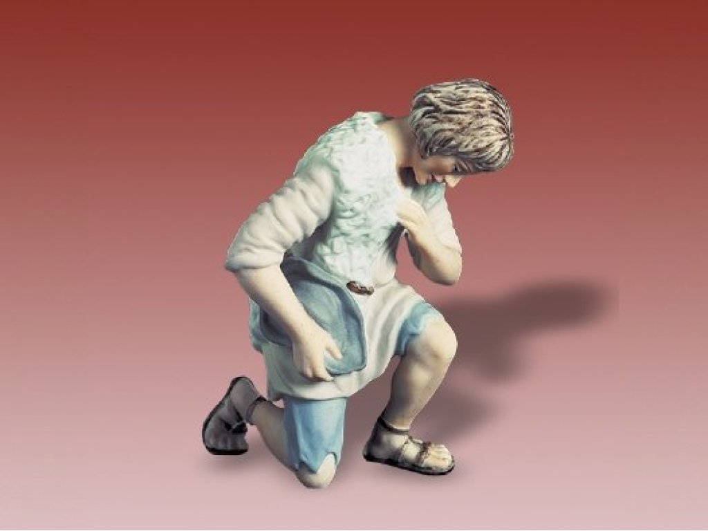 Shepherd 11cm Bohemia porcelain Dubí 2. quality