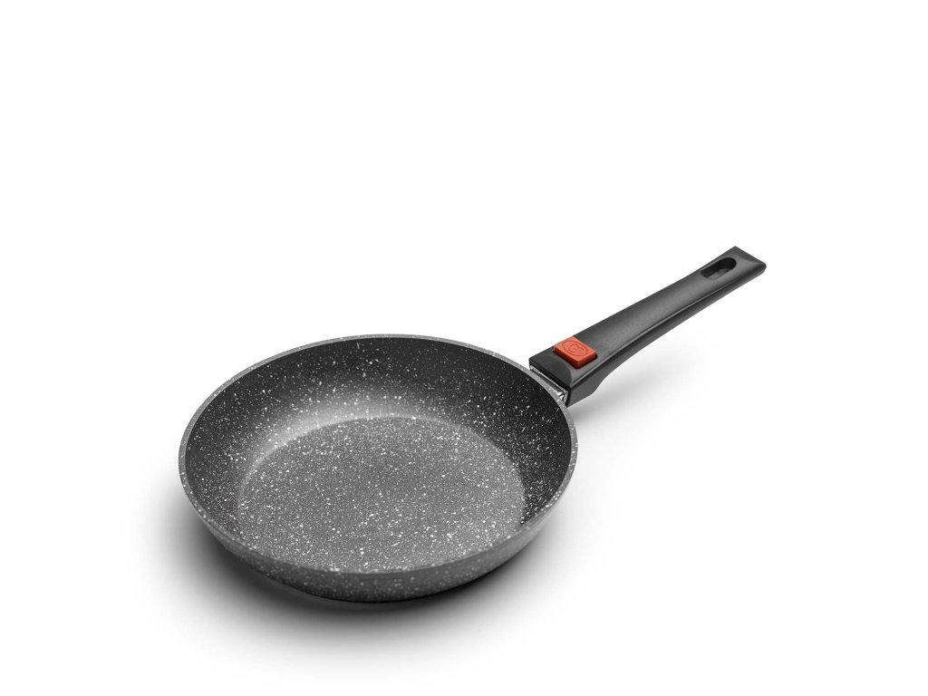 PÁNEV Ø 24 CM ČERNÁ Granit Berndorf