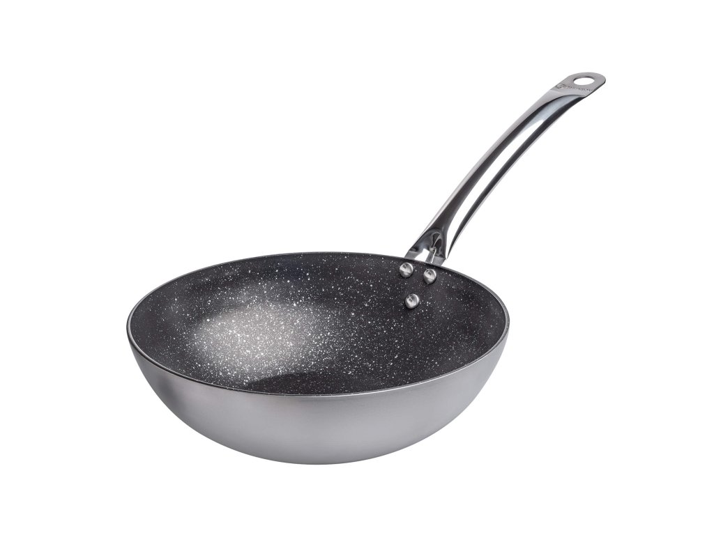 Pánev WOK Ø 30 x 8,6 CM  KORKMAZ