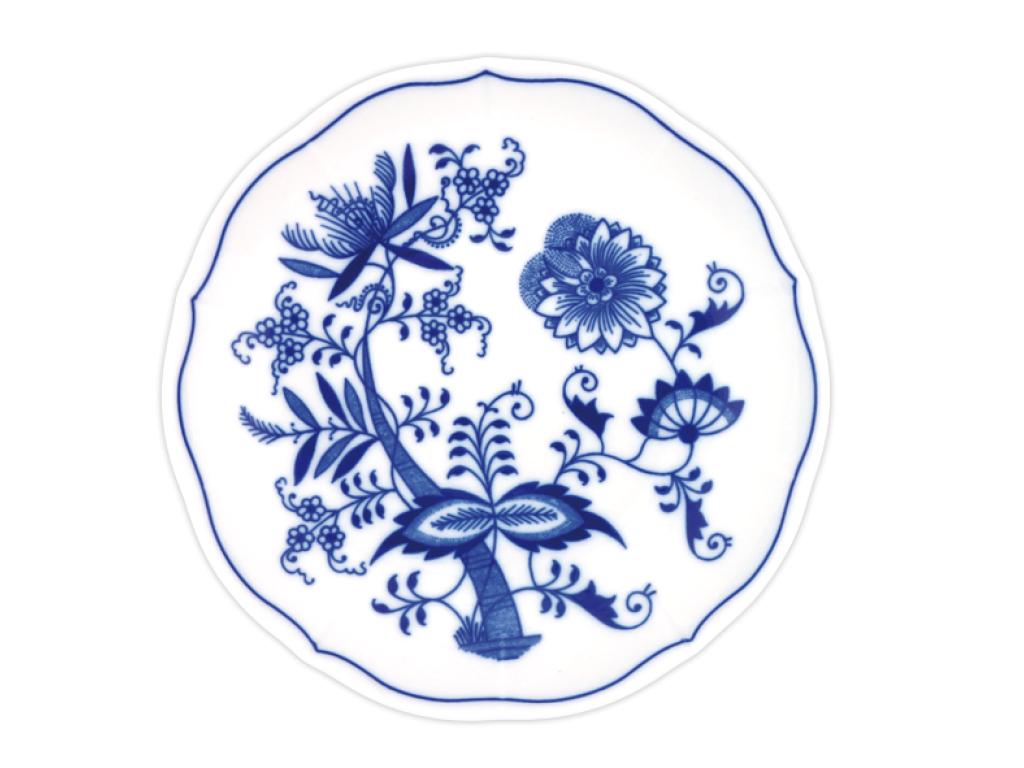 Cibulák Podšálek (bouillon)  17,5cm Originál Český porcelán Dubí 