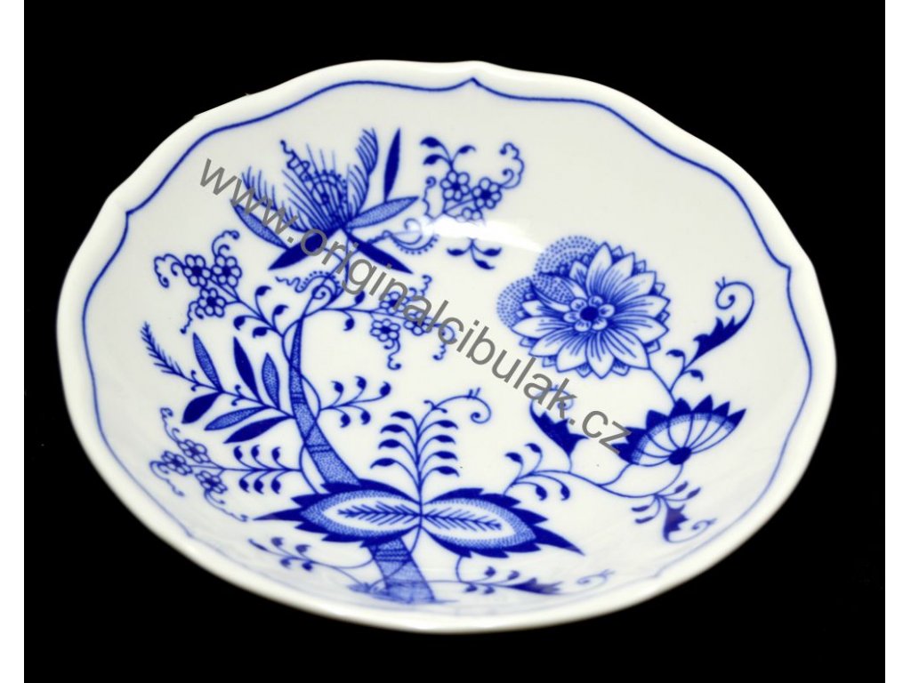 saucer C onion 15 cm original Czech porcelain Dubí