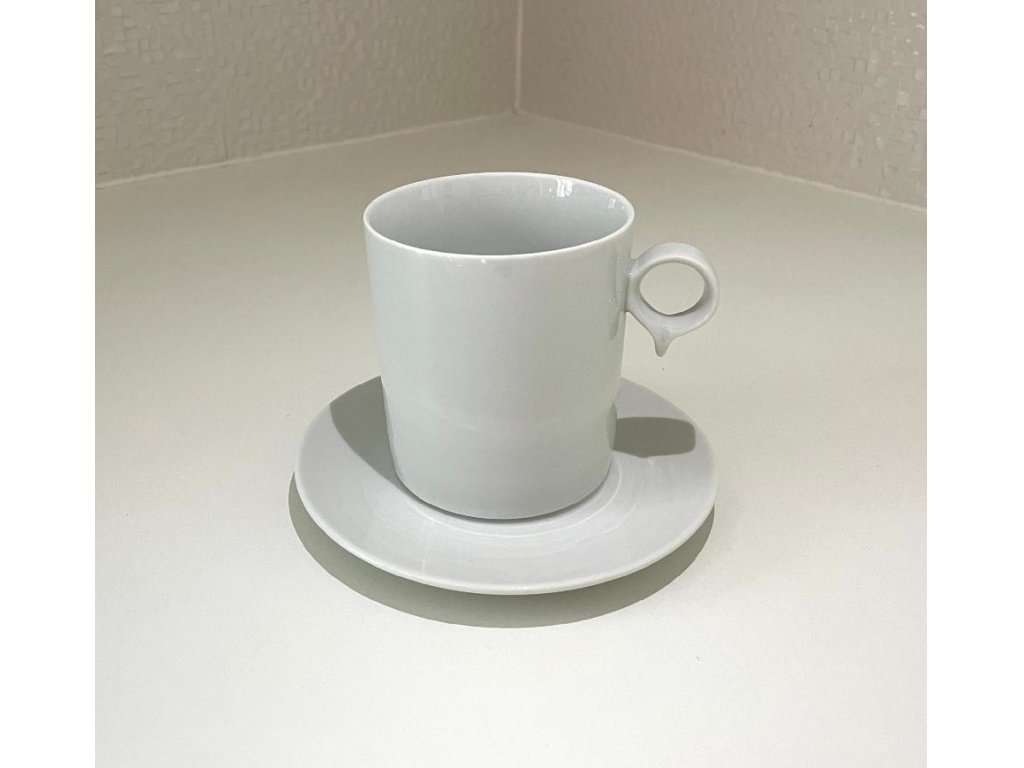 Podšálek Reset  15cm bílý Český porcelán a.s. Dubí