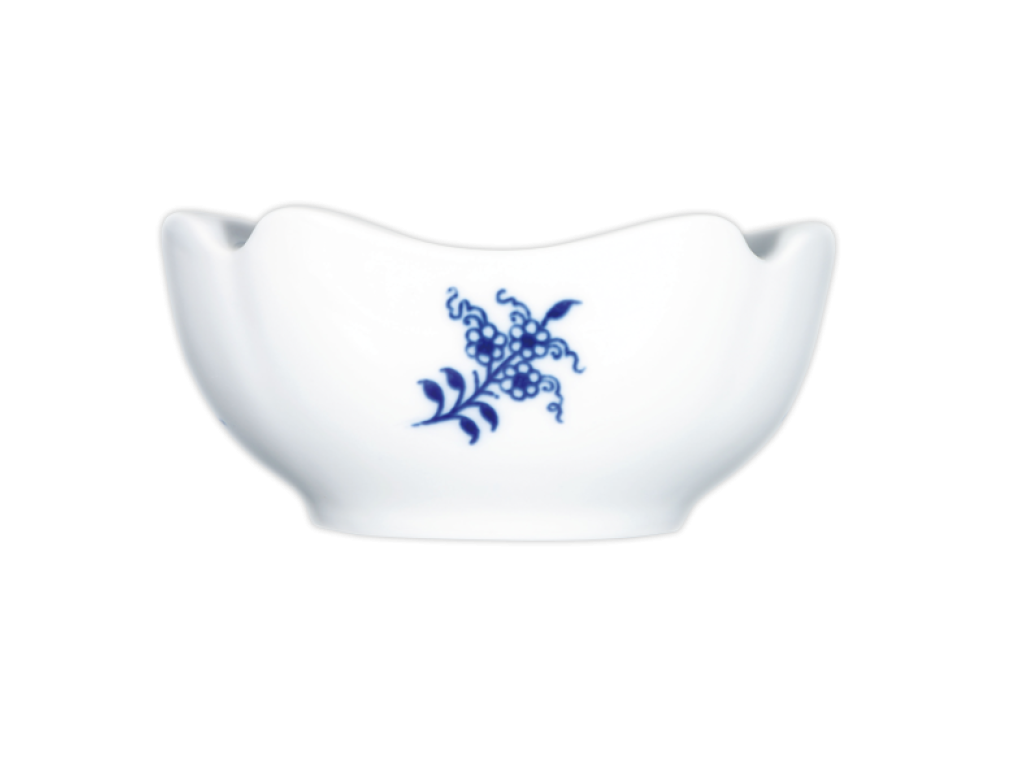 Cibulák Popelník čtyřhranný  12,5cm Originál Český porcelán Dubí 