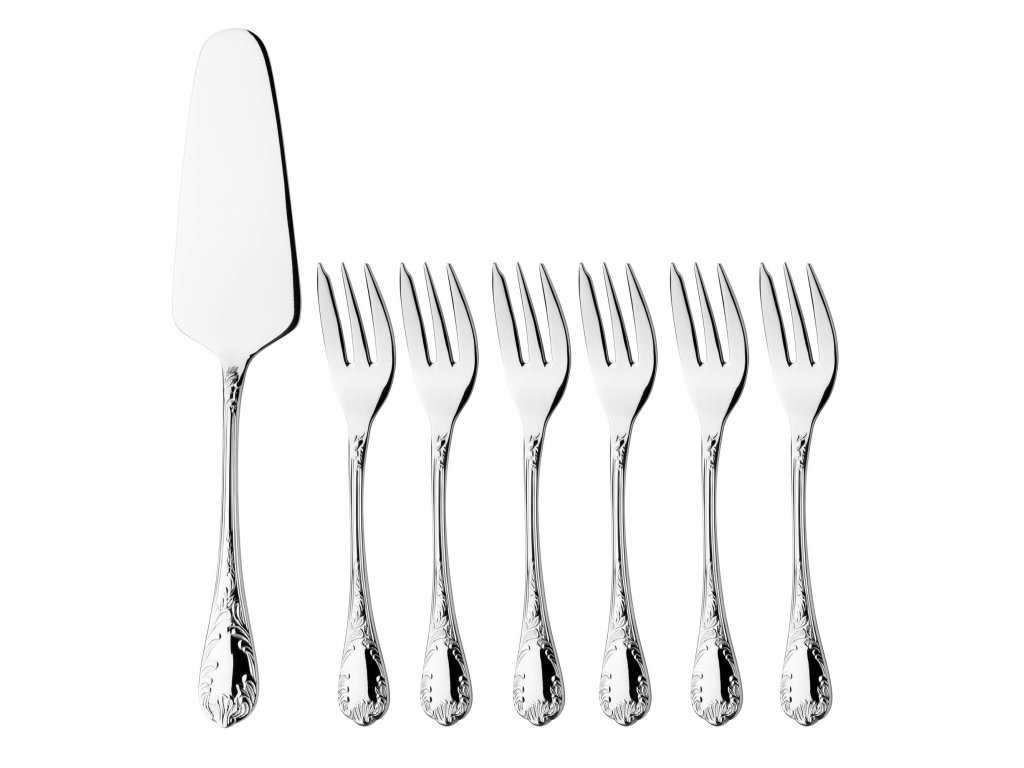  Cutlery Rokoko 7piece dessert set Berndorf