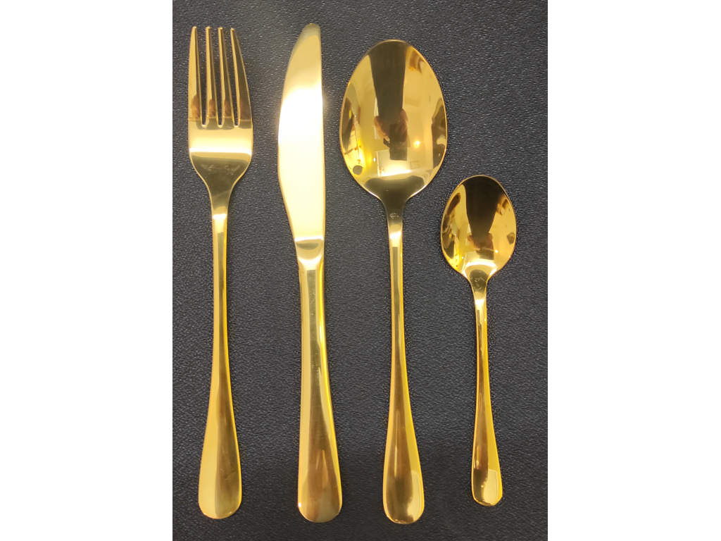 Berndorf Gold Hotel 24 pc Set Cutlery