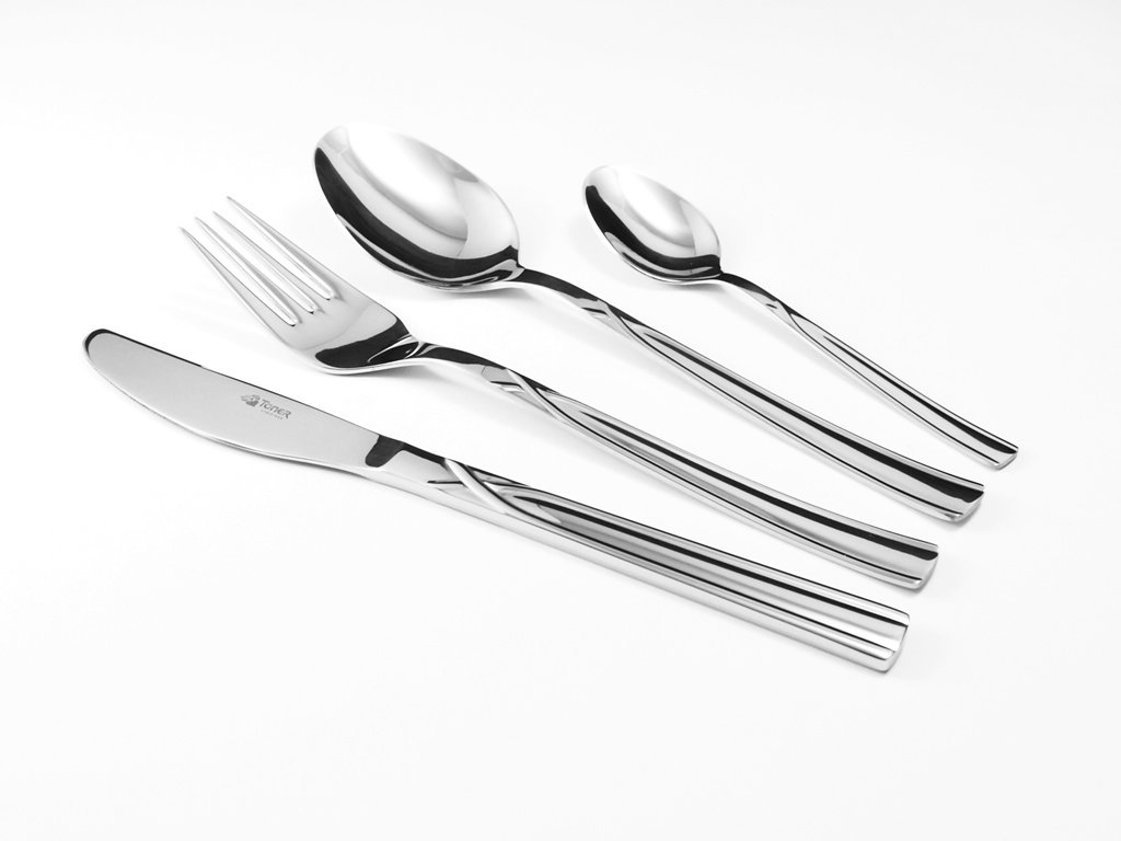 Cutlery TONER Art dining set 24 pcs for 6 persons stainless steel 6065