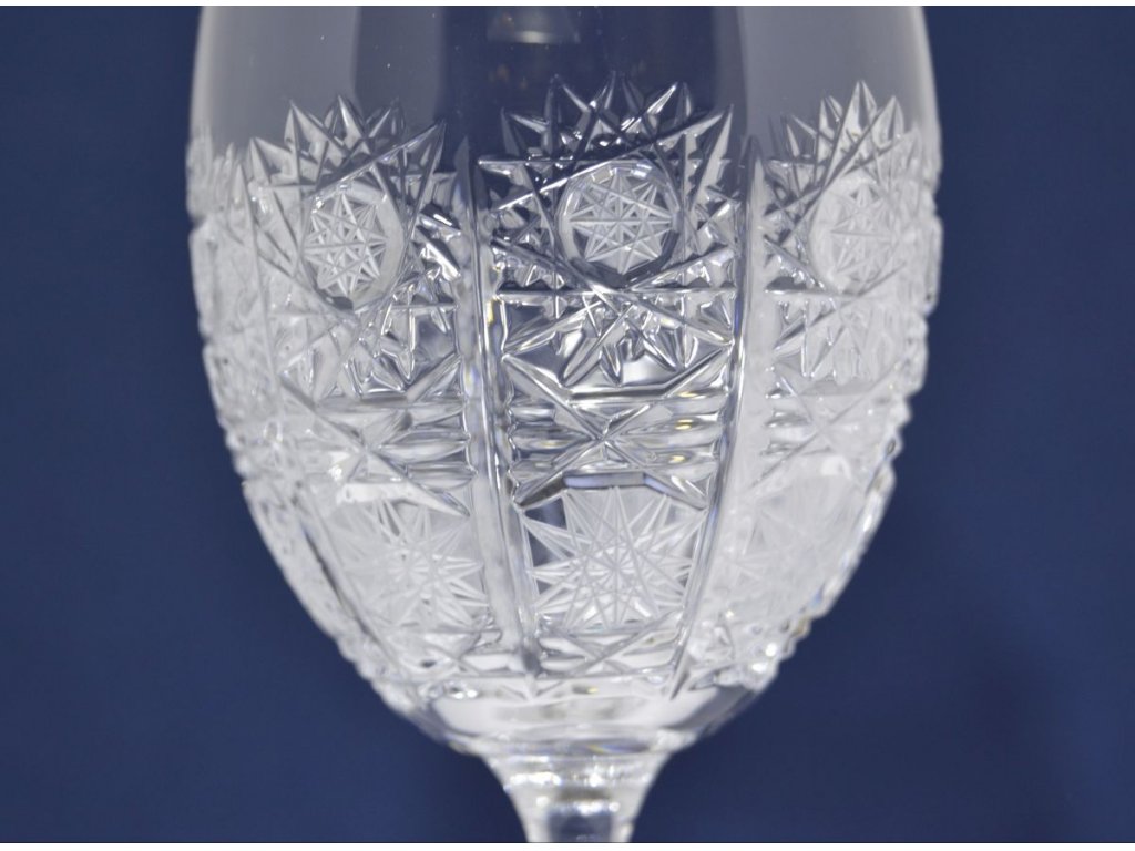 Crystal cut glass