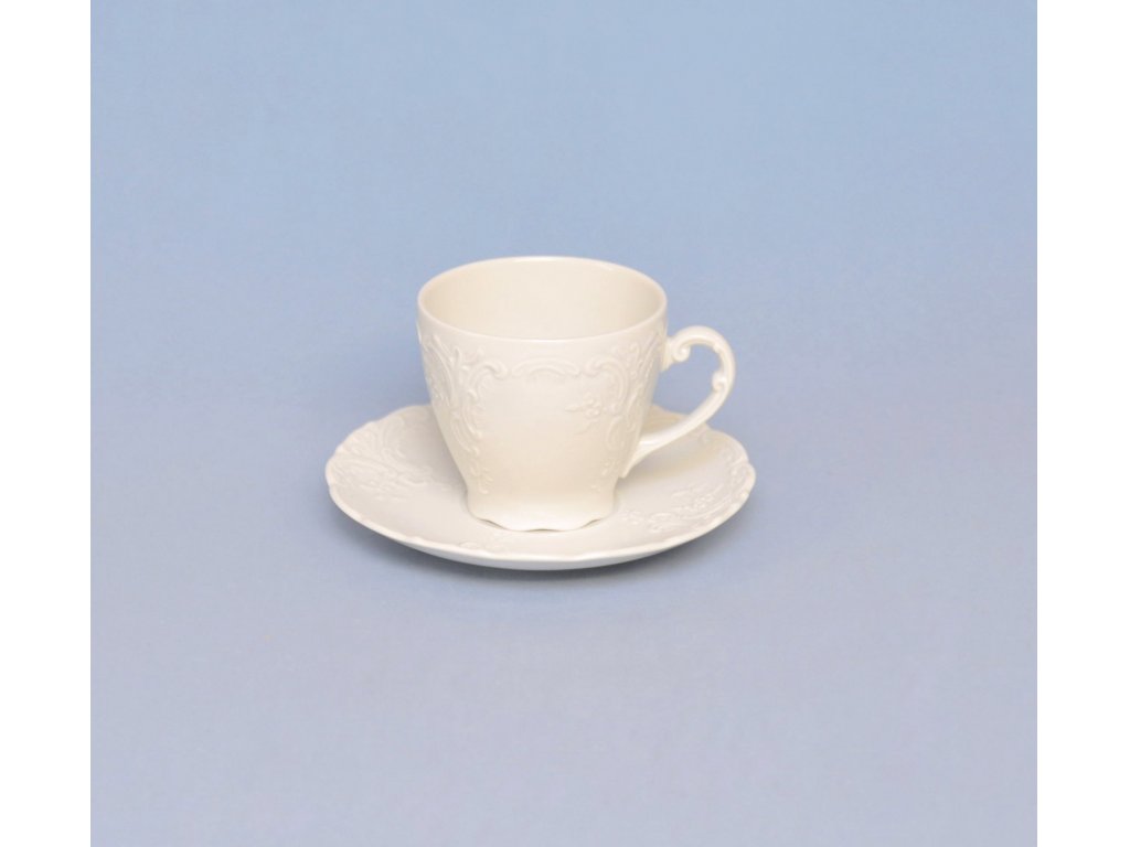 Kaffeetasse mit Untertasse 0,17l Opera Bohemia Porzellan Dubí 