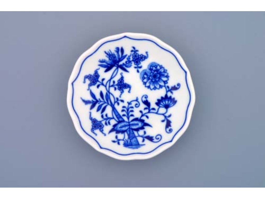 Zwiebelmuster Cup A wiith Saucer A 0.08L + 11cm, Original Bohemia Porcelain from Dubi