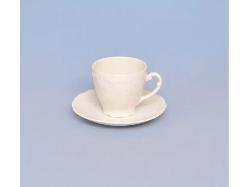 Šálka ​​a podšálka káva 0,17l  Opera Český porcelán Dubí 2. akosť