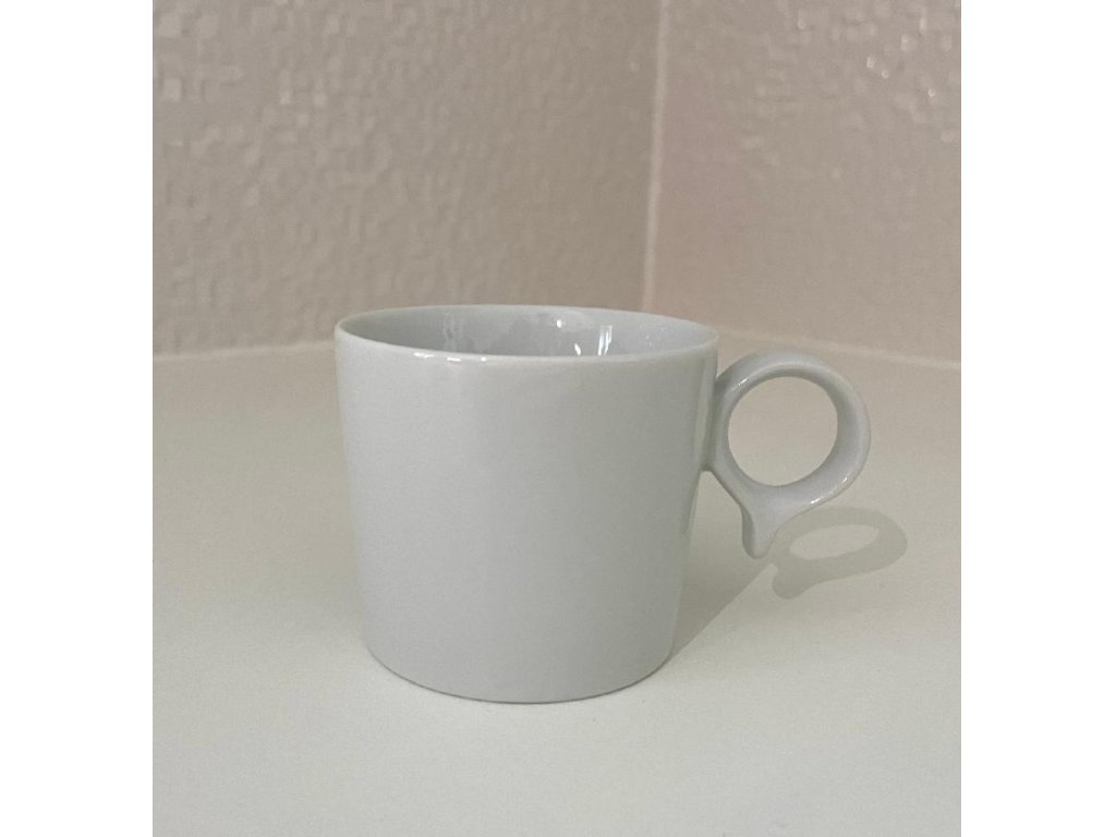 Šálka a podšálka Reset  capuccino a čaj biela 0,18 L Český porcelán a.s. Dubí 