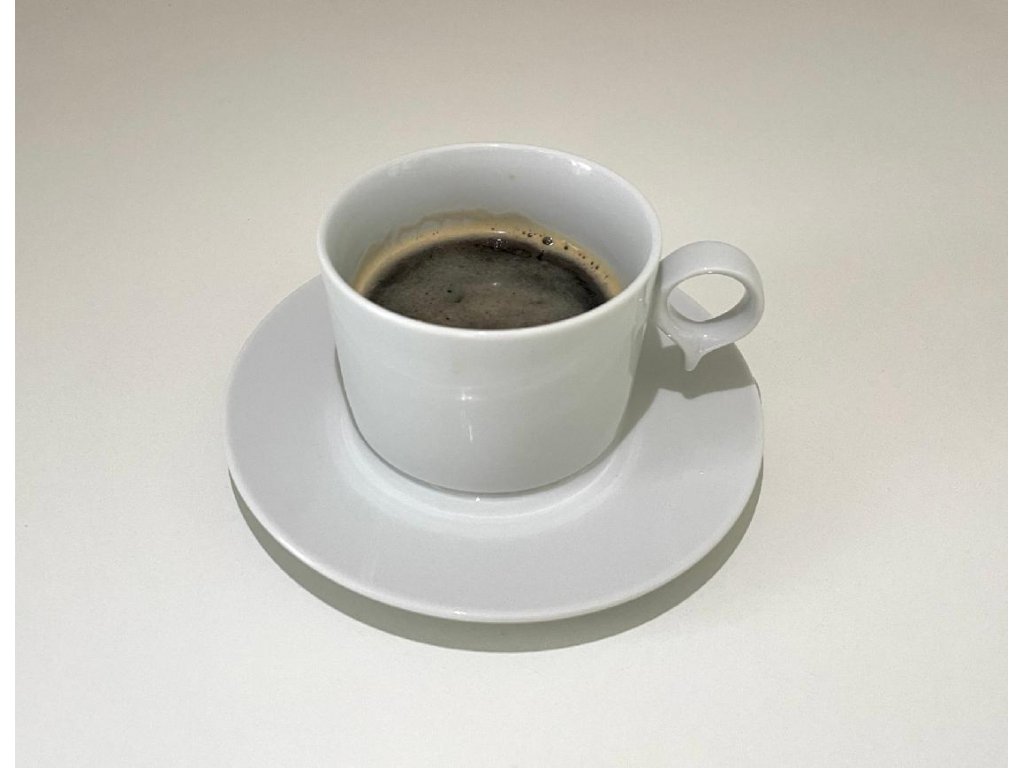 Šálka a podšálka Reset  espresso biela 0,10 L Český porcelán a.s. Dubí 