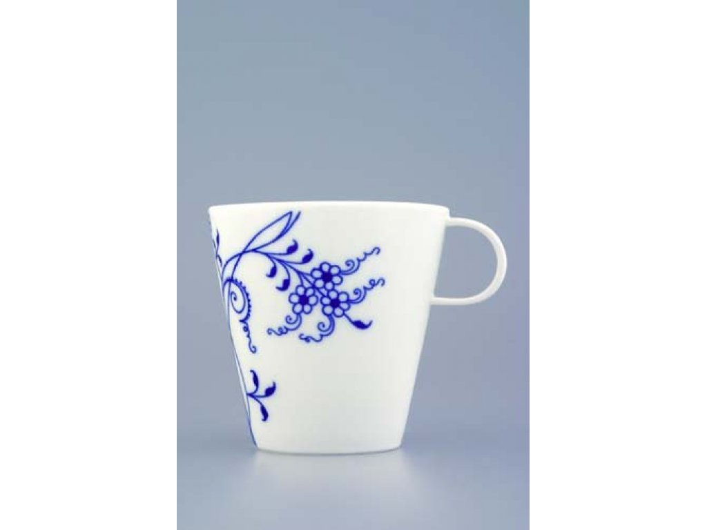 Šálek Bohemia čaj 0,20 l 145g Cobalt design prof. arch. Jiří Pelc Český porcelán Dubí 