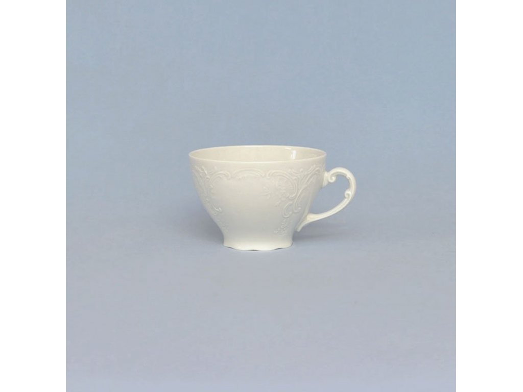 Šálek čajový reliéfní Opera 0,17l 130g  Český porcelán Dubí 