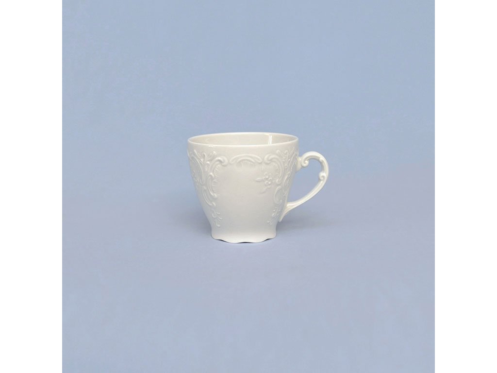 Šálek čajový reliéfní Opera 0,15l 125g  Český porcelán Dubí 