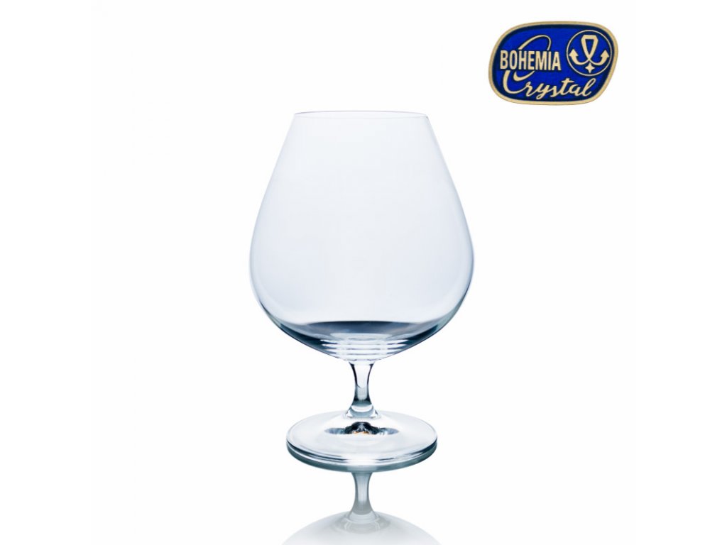Vintage cognac glass 875 ml 1 pcs Crystalex CZ