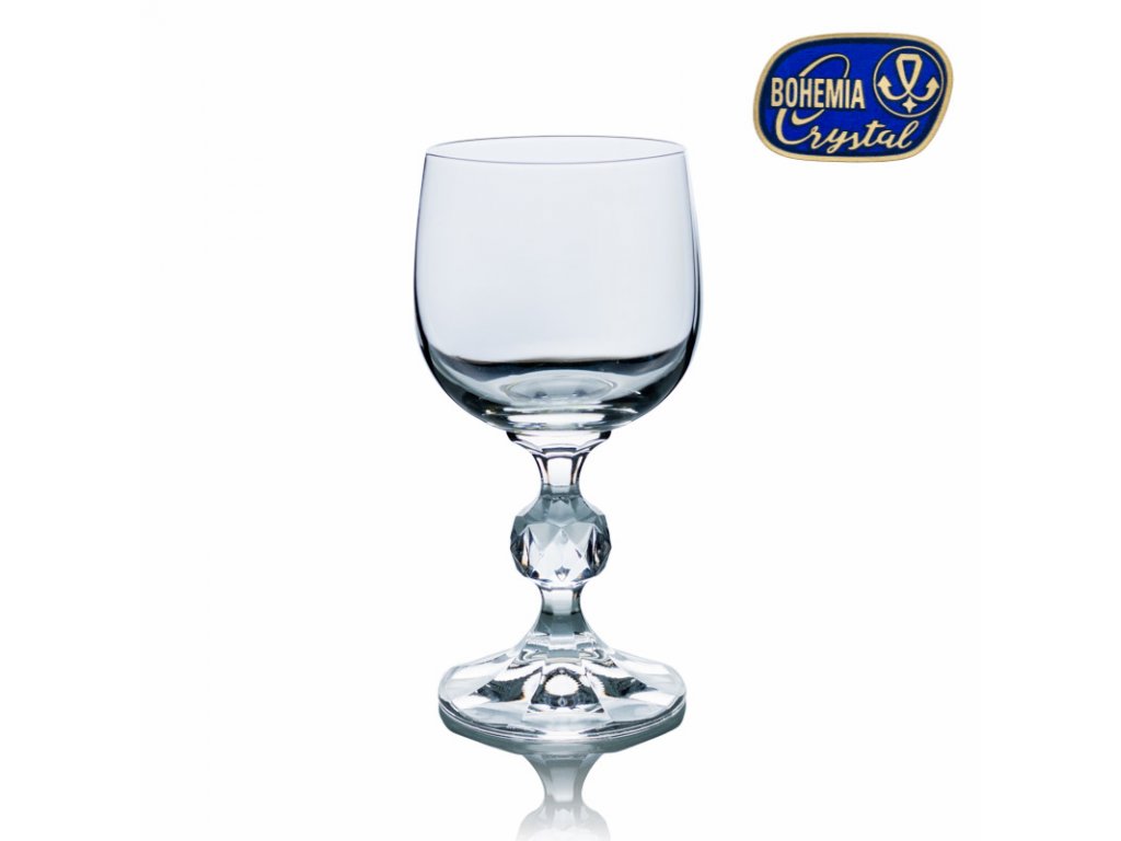 White wine glass Claudia 150 ml 1 pcs Crystalex CZ