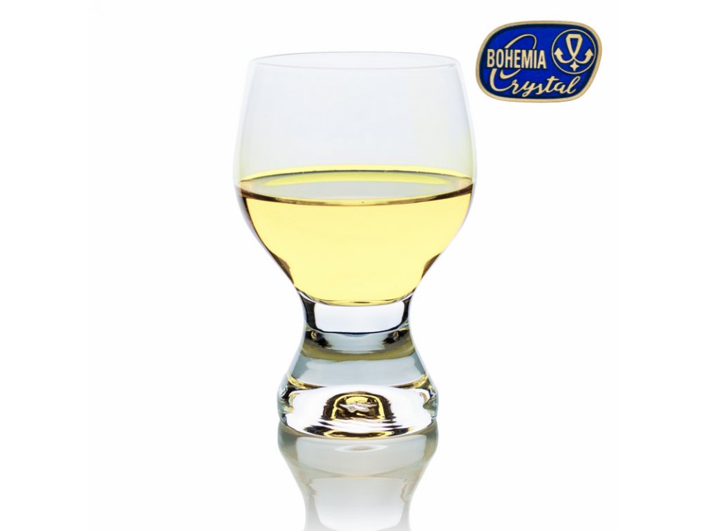 White wine glass Gina 190 ml 1 pcs Crystalex CZ
