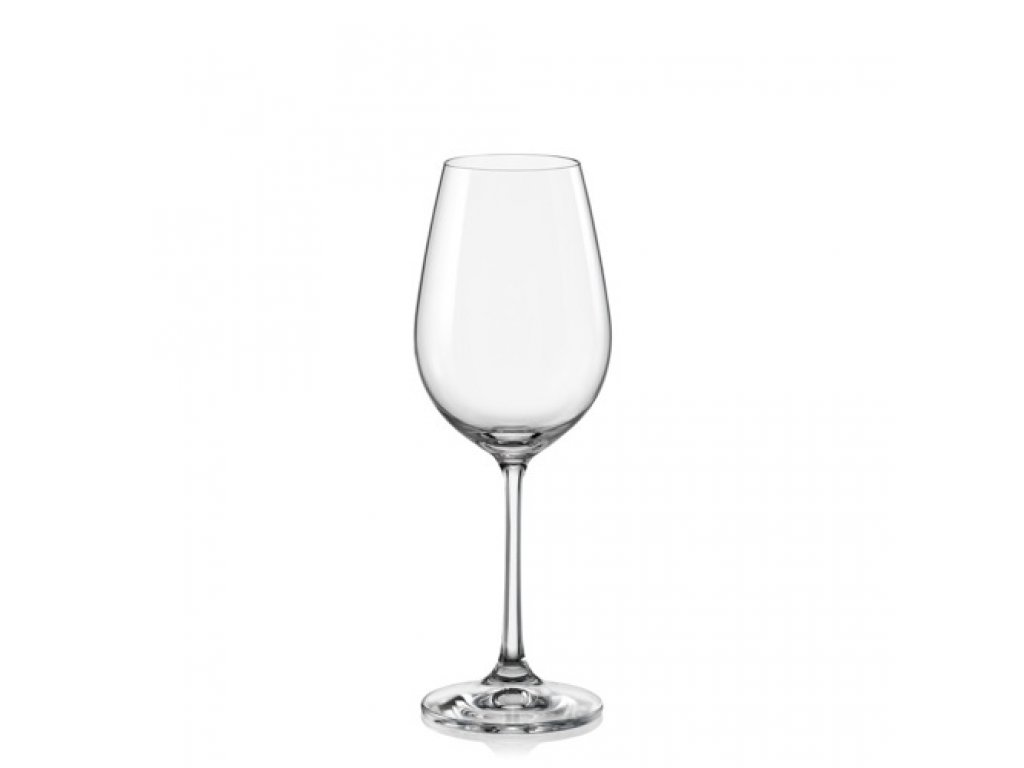 White wine glass Viola 250 ml 1 pcs Crystalex CZ