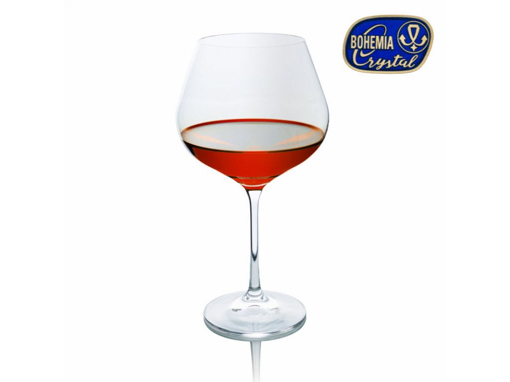 Wine glass red Viola 570 ml 1 pcs Crystalex CZ