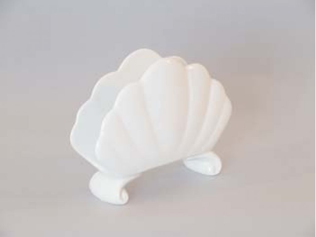 Stojánek na ubrousky 10cm Bílý Český porcelán Dubí