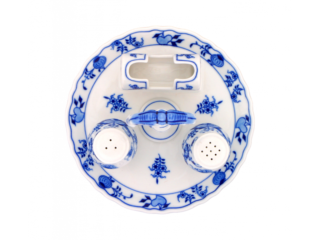 Zwiebelmuster Tableware set 4 pieces 870 g Original Blue Onion Pattern Bohemia from Dubi