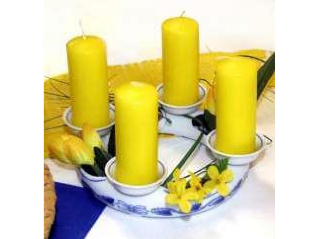 Svícen  adventní cibulák  4 svíčky   cibulový porcelán Dubí