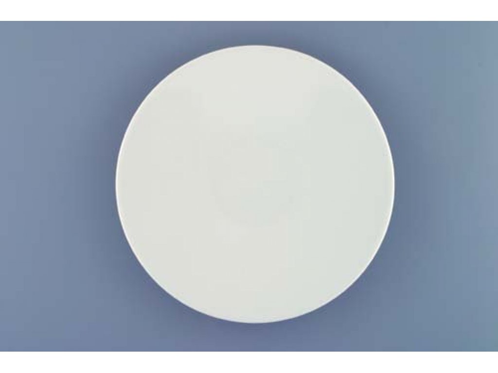 Bohemia dessert plate 20x2.4cm 325g White design by prof. arch. Jiří Pelc Bohemia Porcelain from Dubi