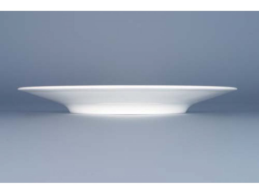 Bohemia dessert plate 20x2.4cm 325g White design by prof. arch. Jiří Pelc Bohemia Porcelain from Dubi