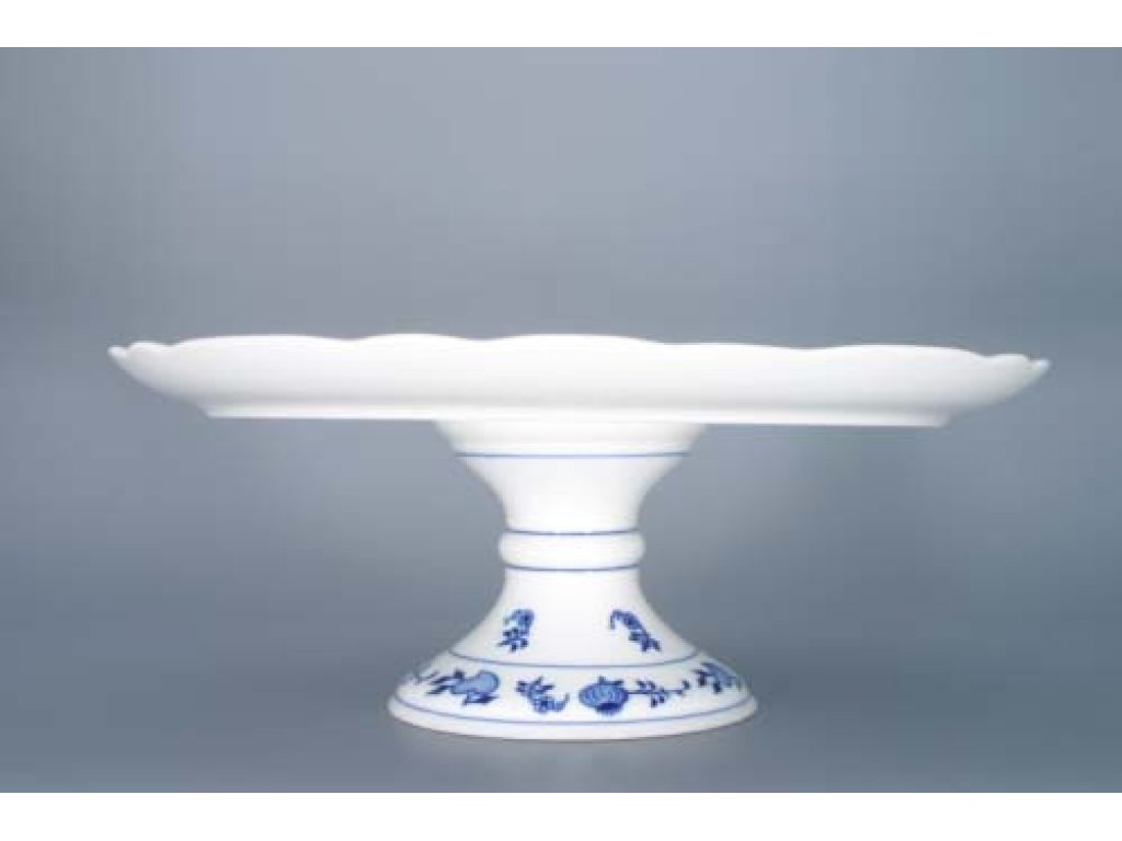 cibulak tanier tortovy na nohe 31 cm cibulovy porcelan originalny cibulak Dubi 2.akost