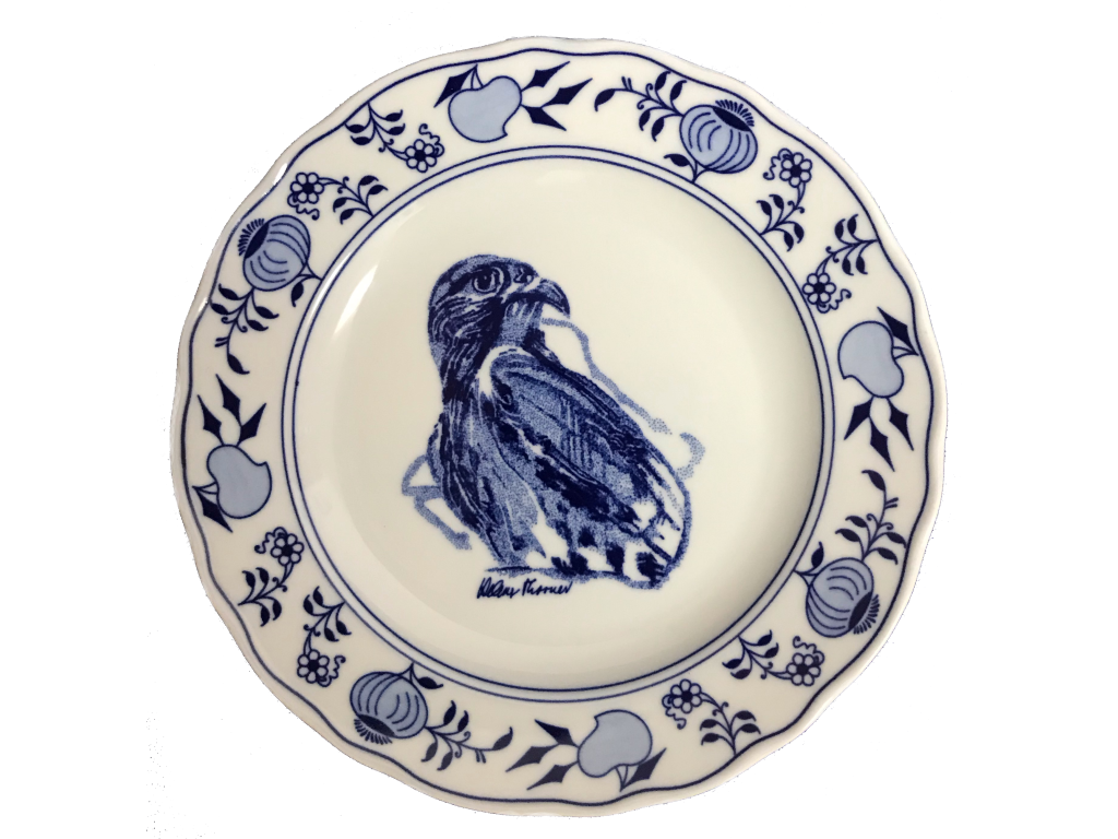 Cibulák Talíř dezertní  19cm DRAVEC  Originál Český porcelán Dubí 