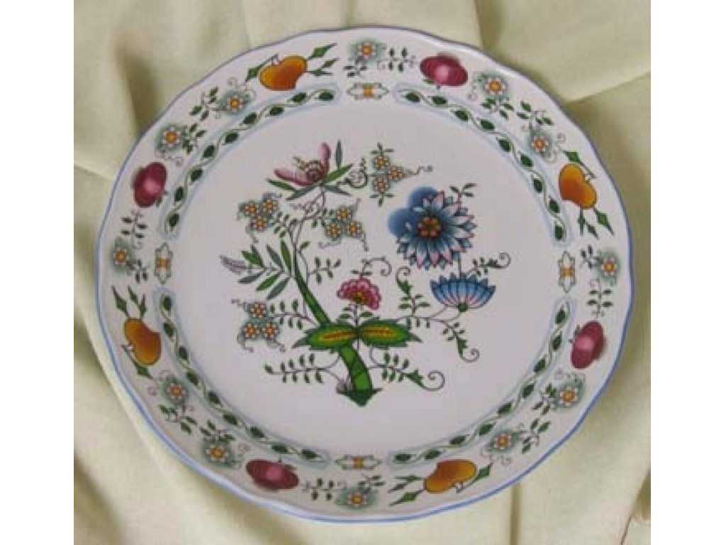 Klubový tanier 30 cm NATURE farebná cibuľa, cibuľový porcelán Dubí 2. kvalita