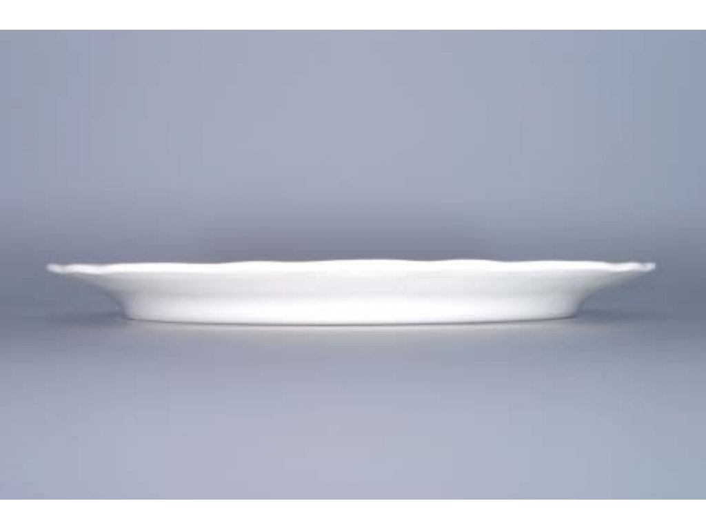 Talíř klubový bílý 30 cm český porcelán Dubí